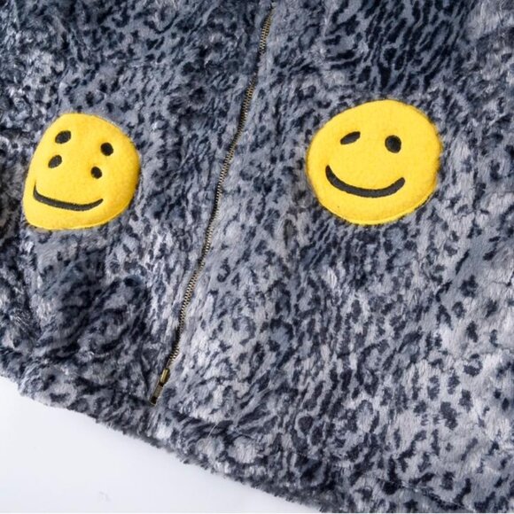 CPFM.XYZ Spotted Leopard Print Suede Jacket - Picture 5 of 9